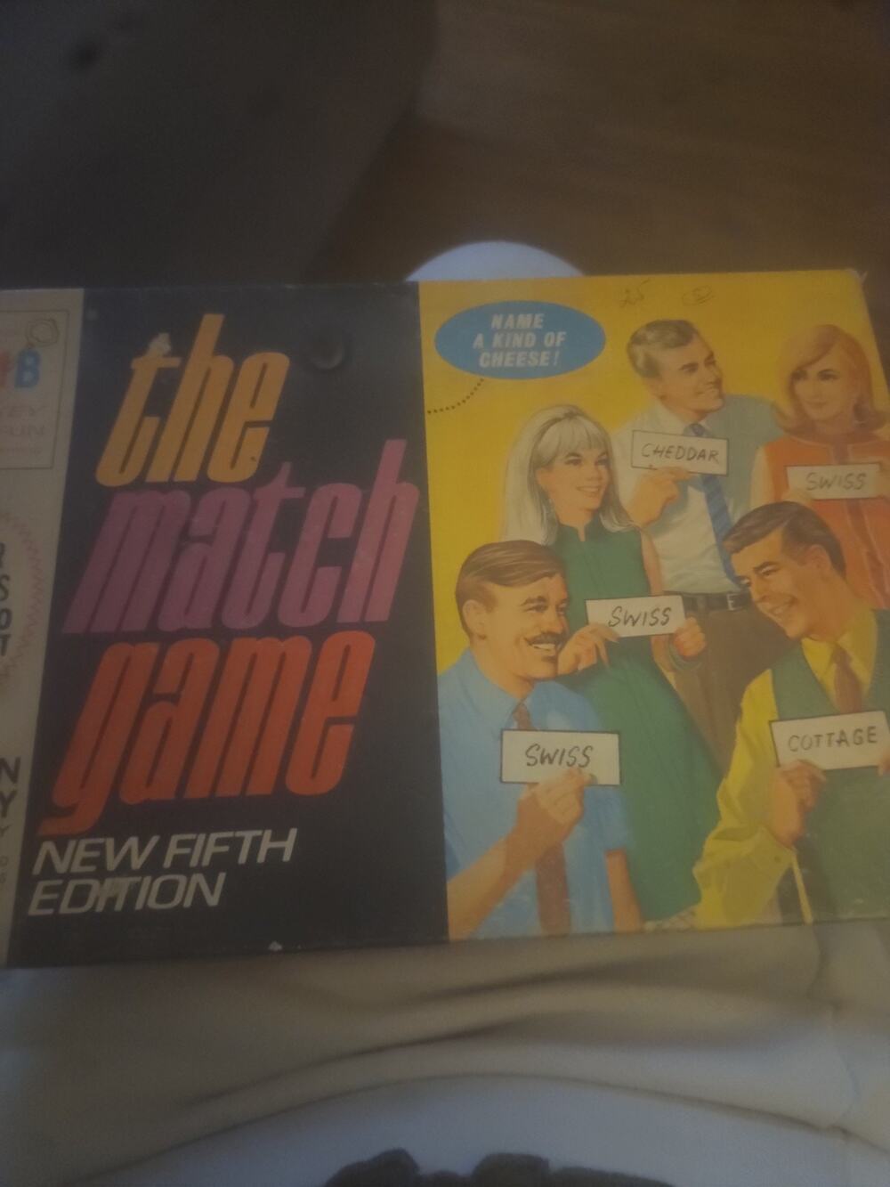 Vintage The Match Game 5th Edition Milton Bradley Board Game Complete